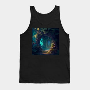 Escape to the Fairy Forest in Spring Tank Top